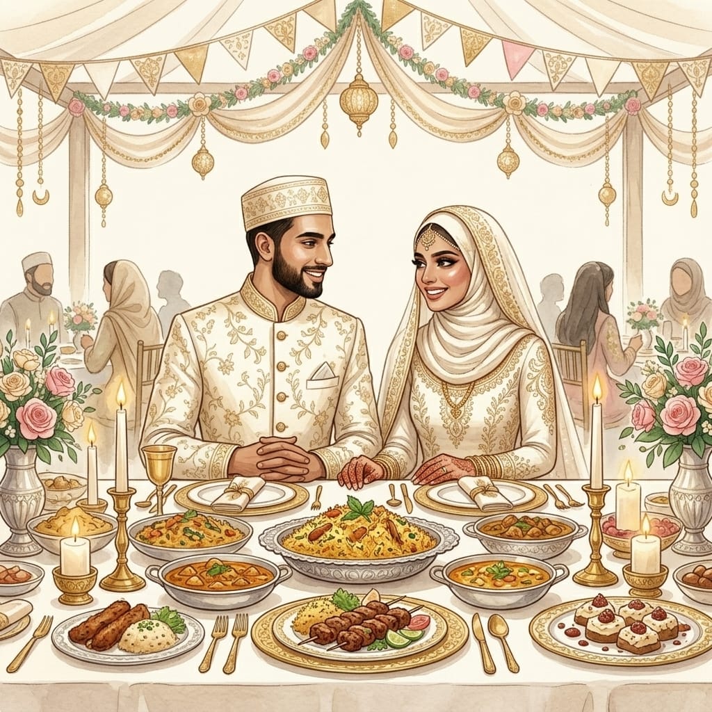 A Feast of Love - Walima celebration